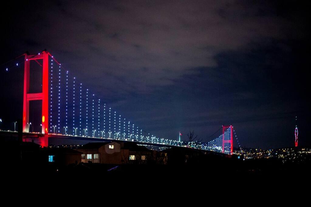 Aesthetic Penthouse With The Bosphorus Bridge View *